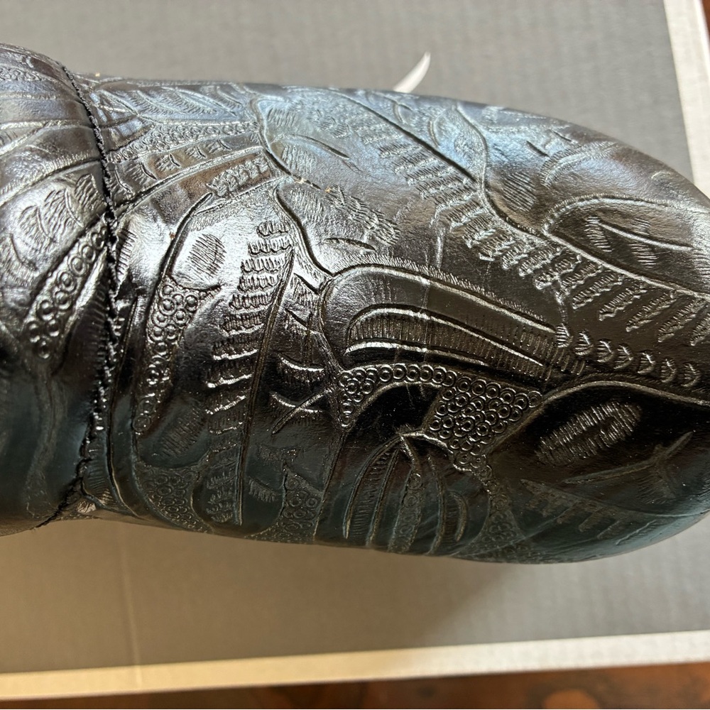 Dansko Professional Black Embossed Leather Clog - Picture 5 of 7